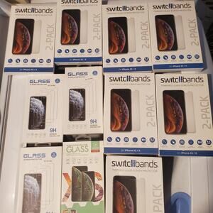 Tempered Glass Screen Protector LOT Cover For IPHONE X / XS LOT for repair man